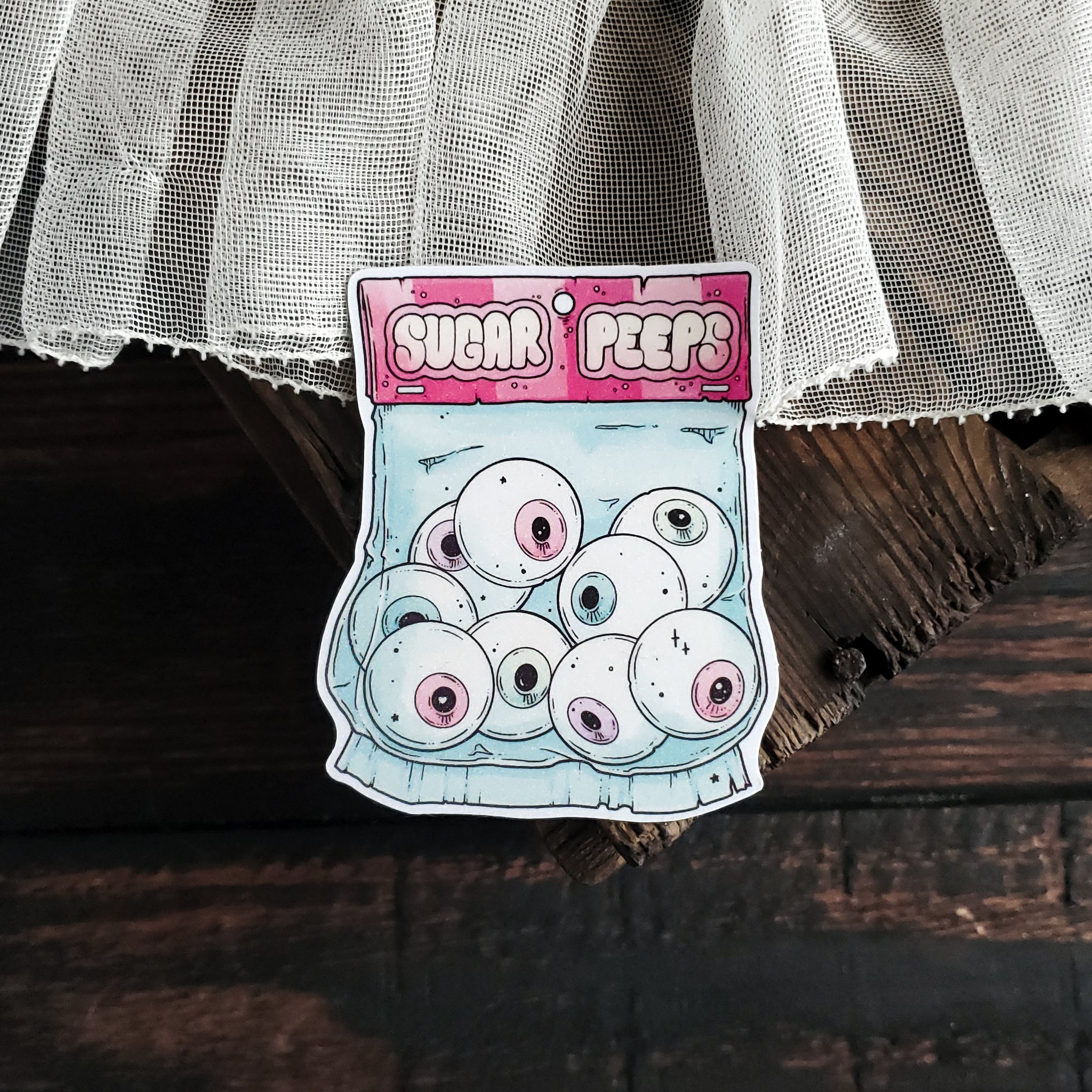 Eyeball Candy Zombie Magnet