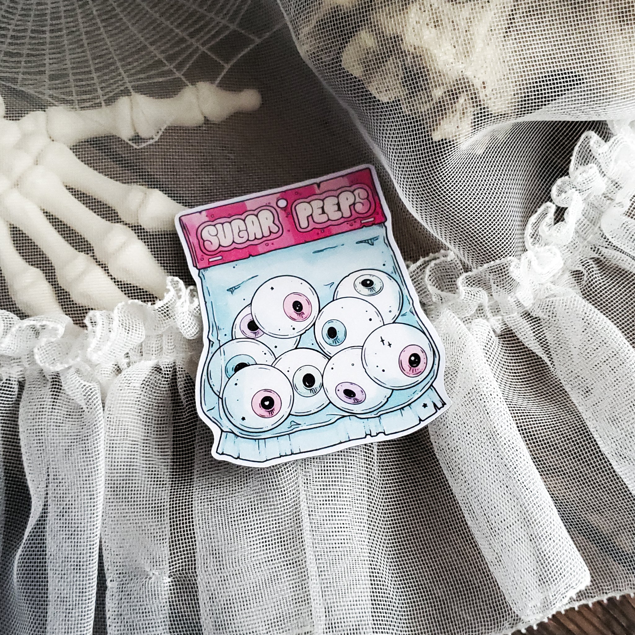 Eyeball Candy Zombie Magnet