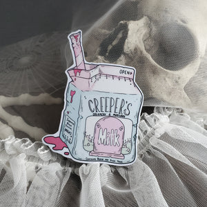 "Milk" carton Zombie Magnet