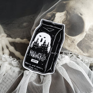 Haunted Coffee Bag Magnet