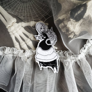 Coffee Banshee Ghost Magnet