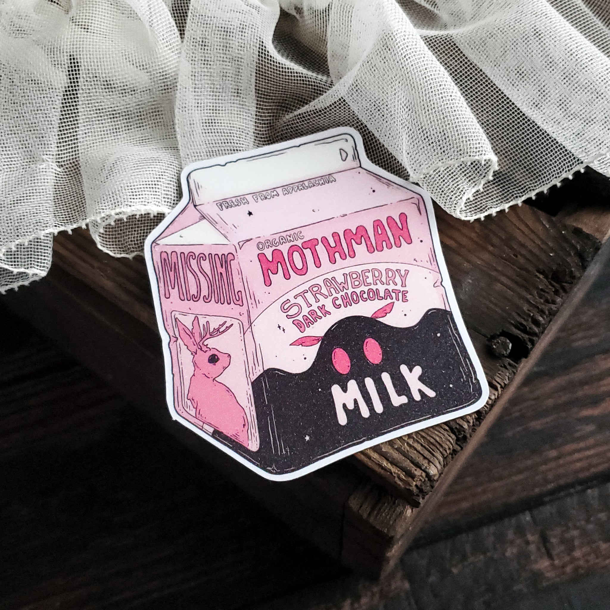 Mothman Milk Carton Magnet
