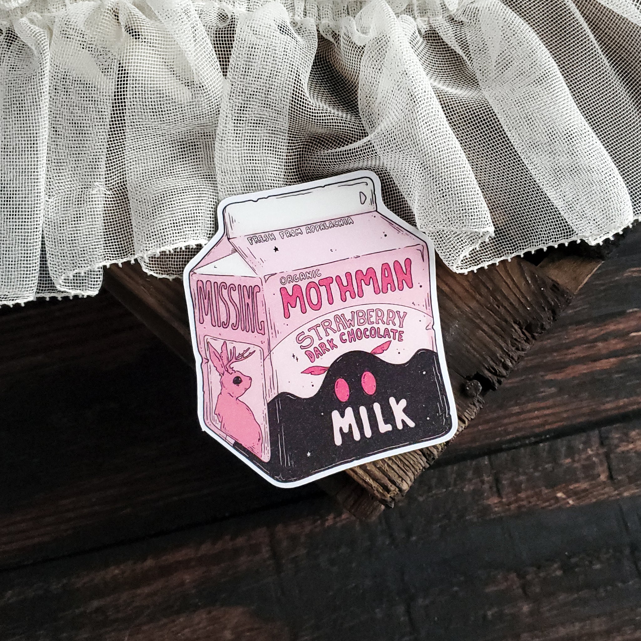 Mothman Milk Carton Magnet