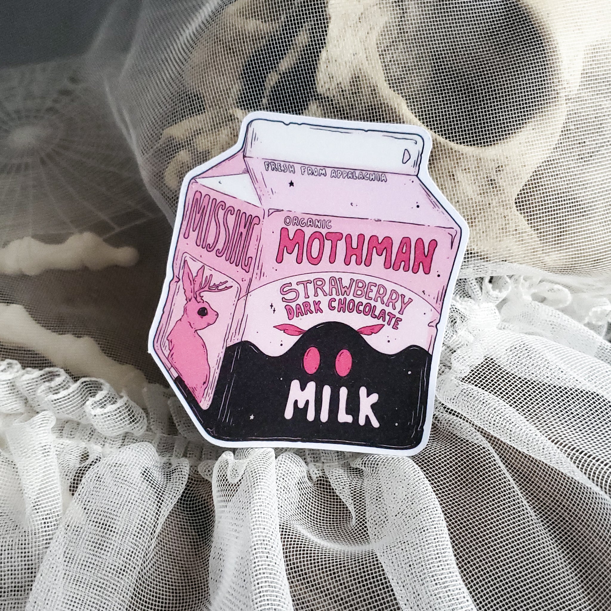 Mothman Milk Carton Magnet