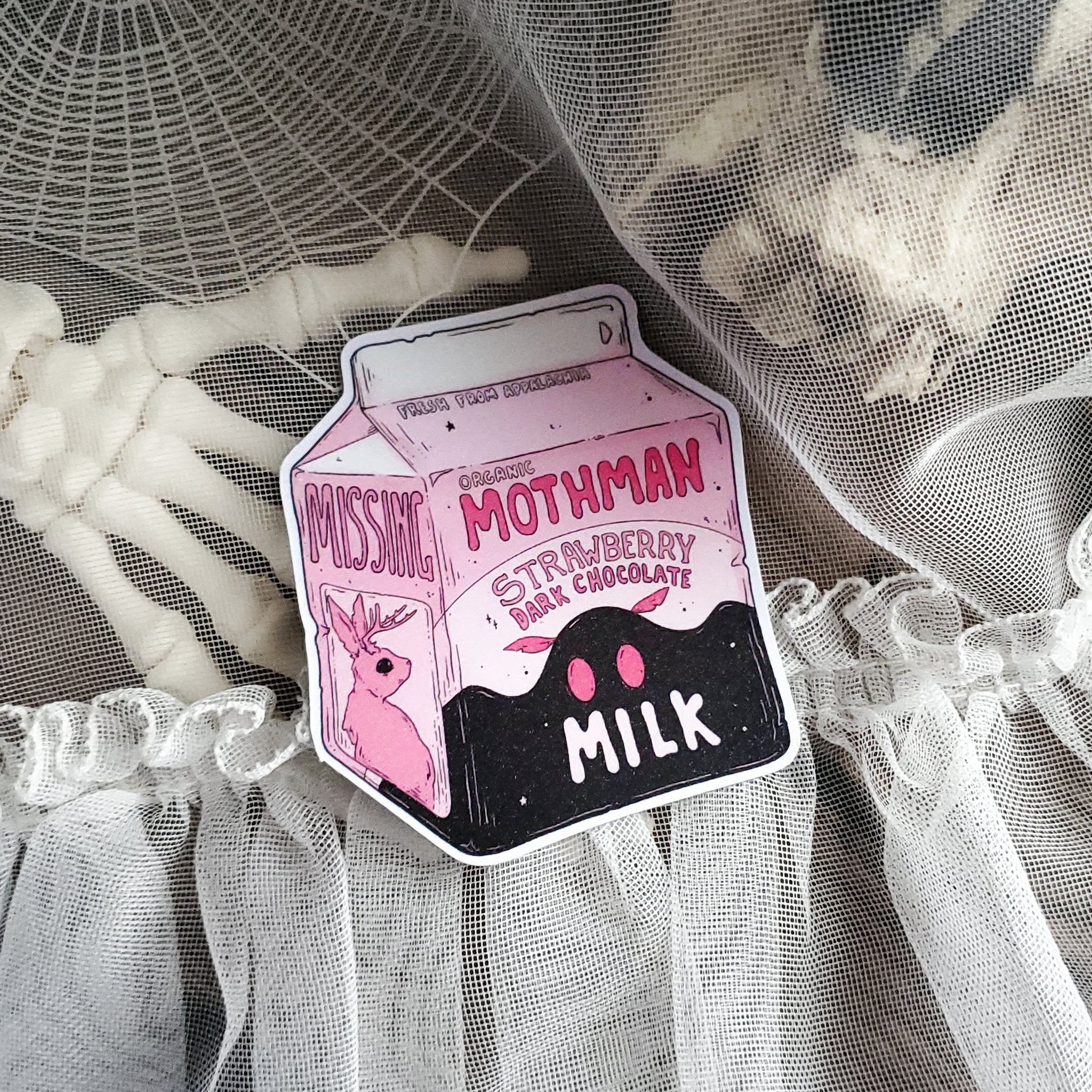 Mothman Milk Carton Magnet