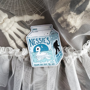 Nessie Milk Carton Magnet