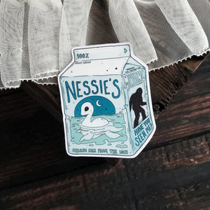 Nessie Milk Carton Magnet