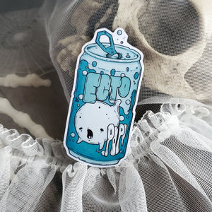 Ecto-pop Ghost Soda Can Magnet