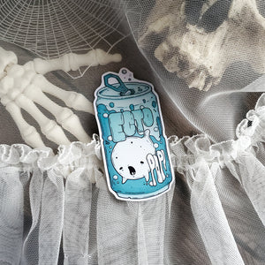 Ecto-pop Ghost Soda Can Magnet