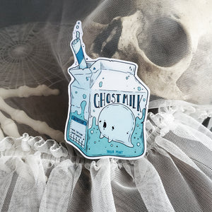 Ghost Milk Magnet