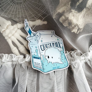 Ghost Milk Magnet