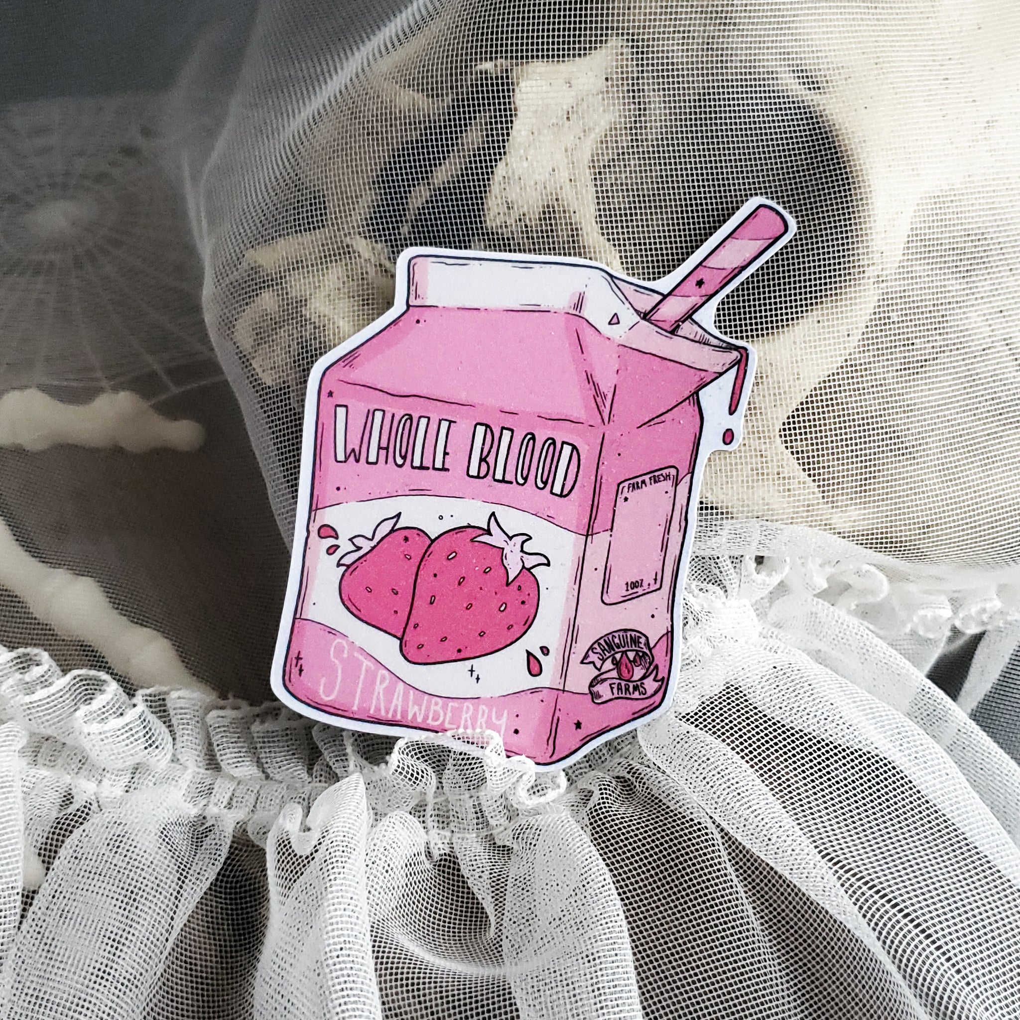 Vampire Milk Carton Magnet