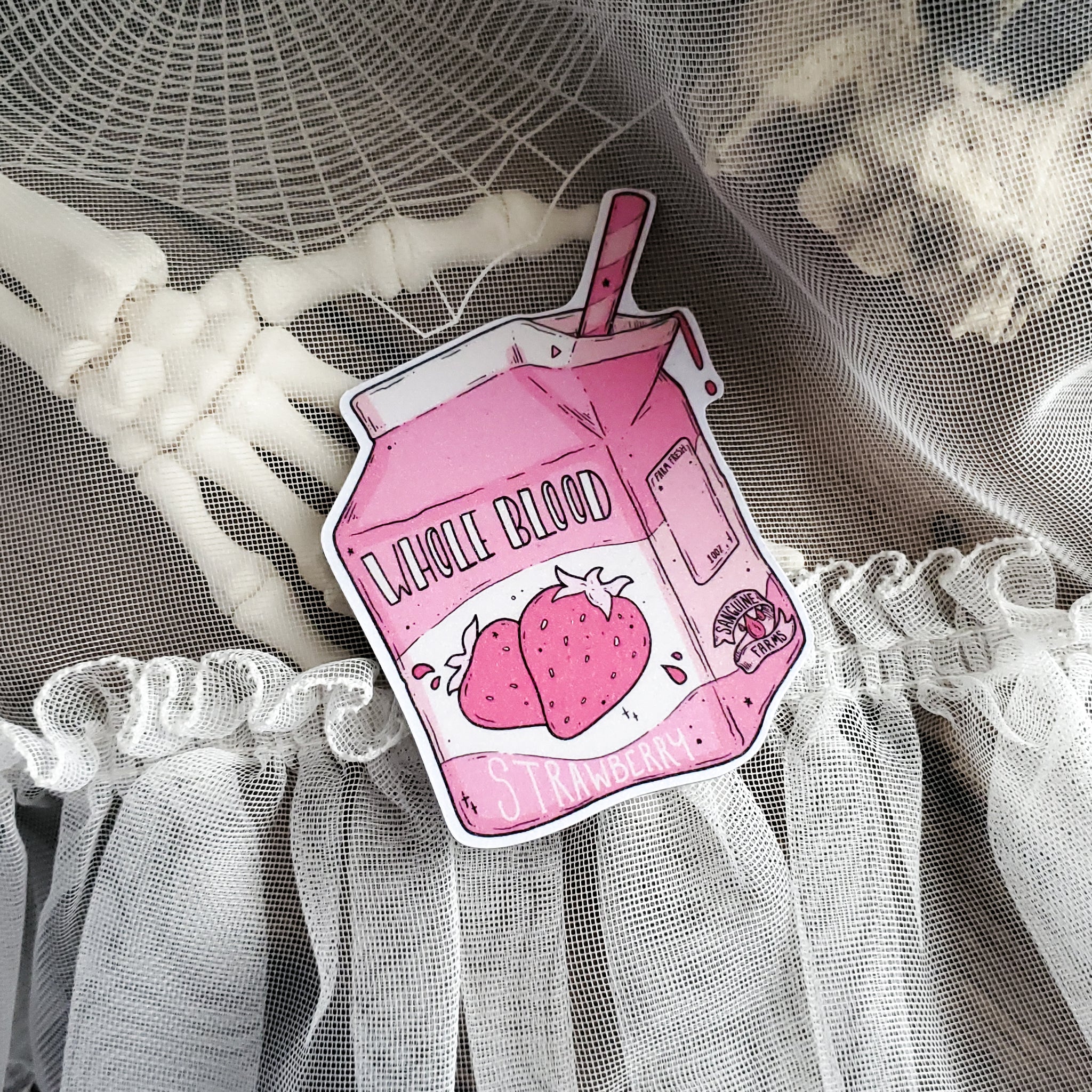 Vampire Milk Carton Magnet