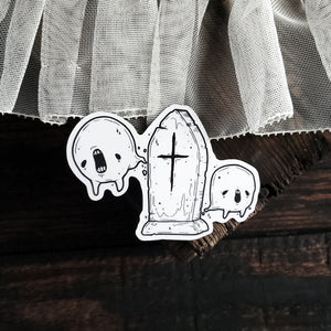 Tombstone Ghost Magnet