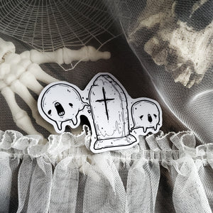 Tombstone Ghost Magnet