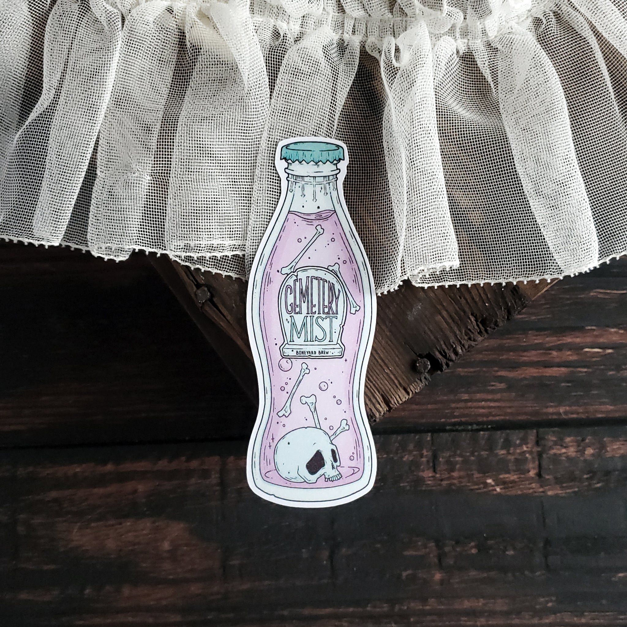 Bones Soda Bottle Magnet