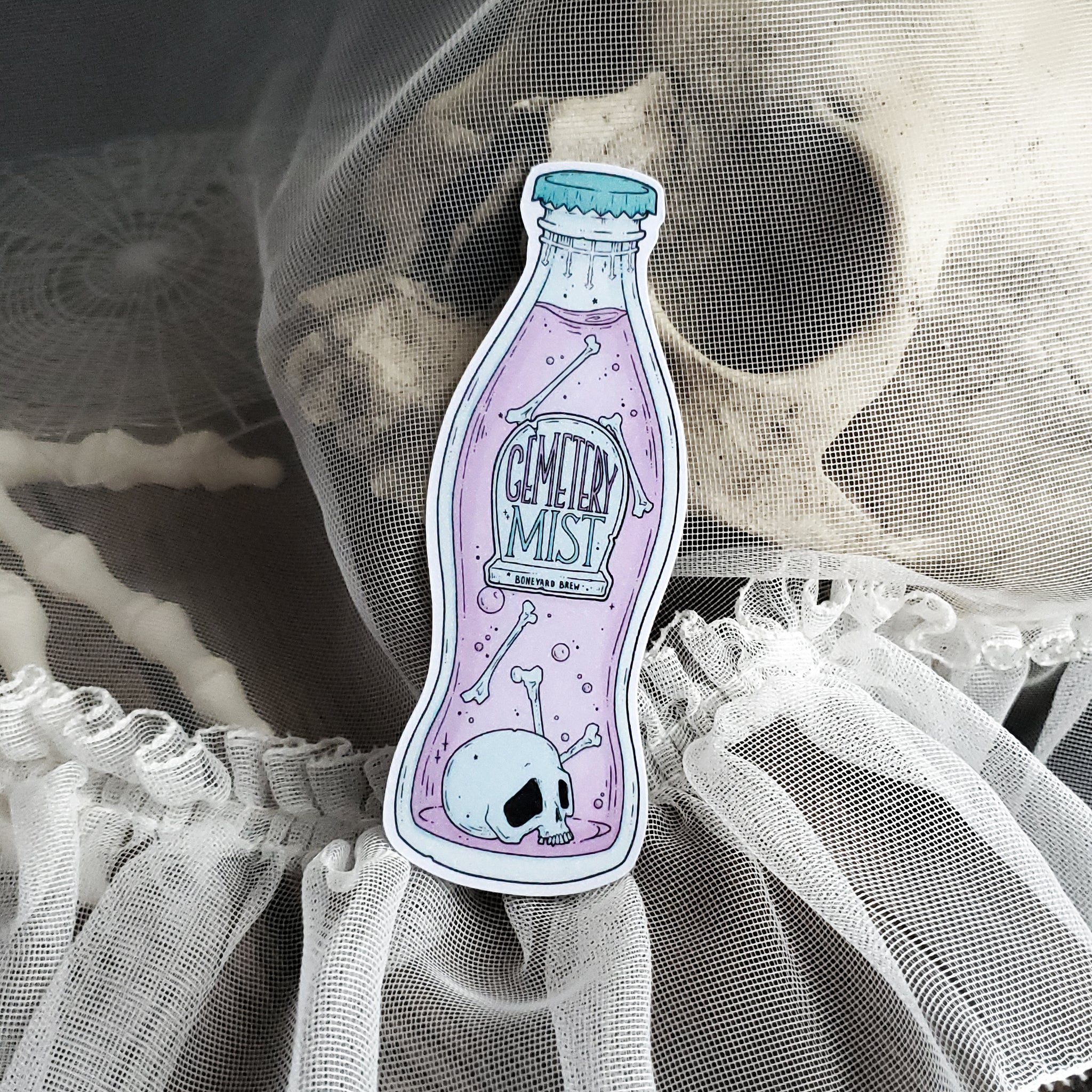 Bones Soda Bottle Magnet