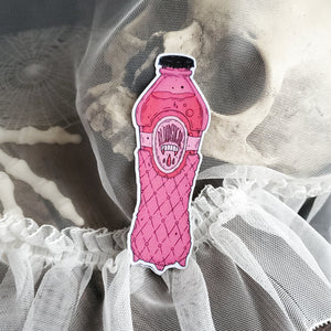 Vampire Soda Bottle Magnet - Blood Sugar