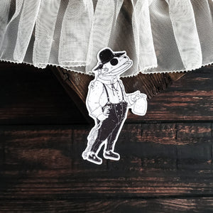 The frog Hillbilly Magnet