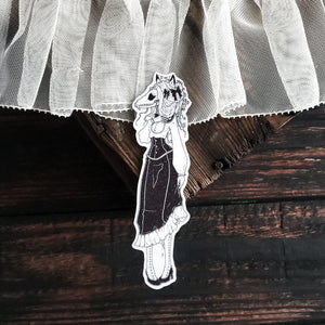 The Fox Lady Magnet