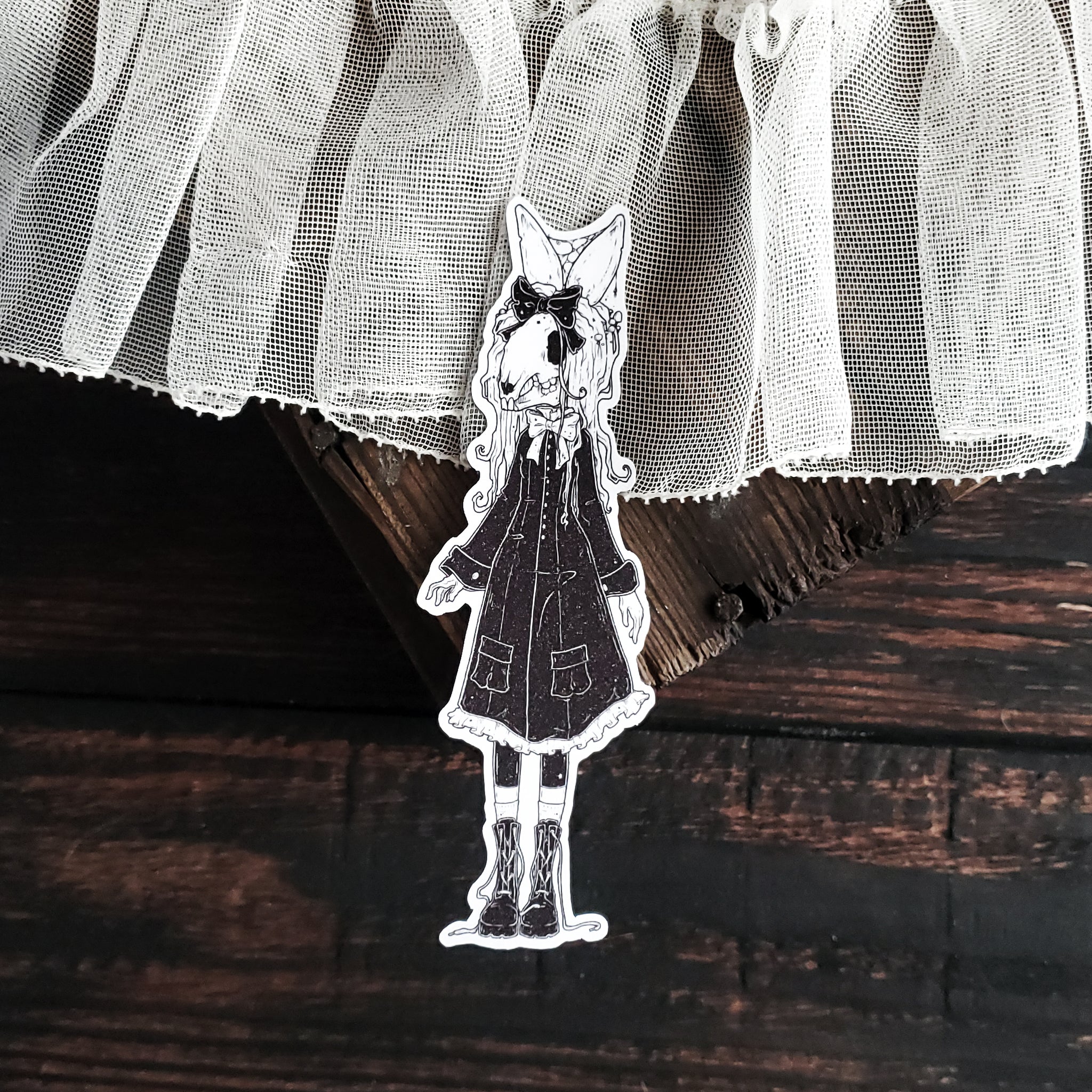 The Hare Girl Magnet