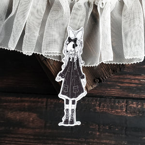 The Hare Girl Magnet
