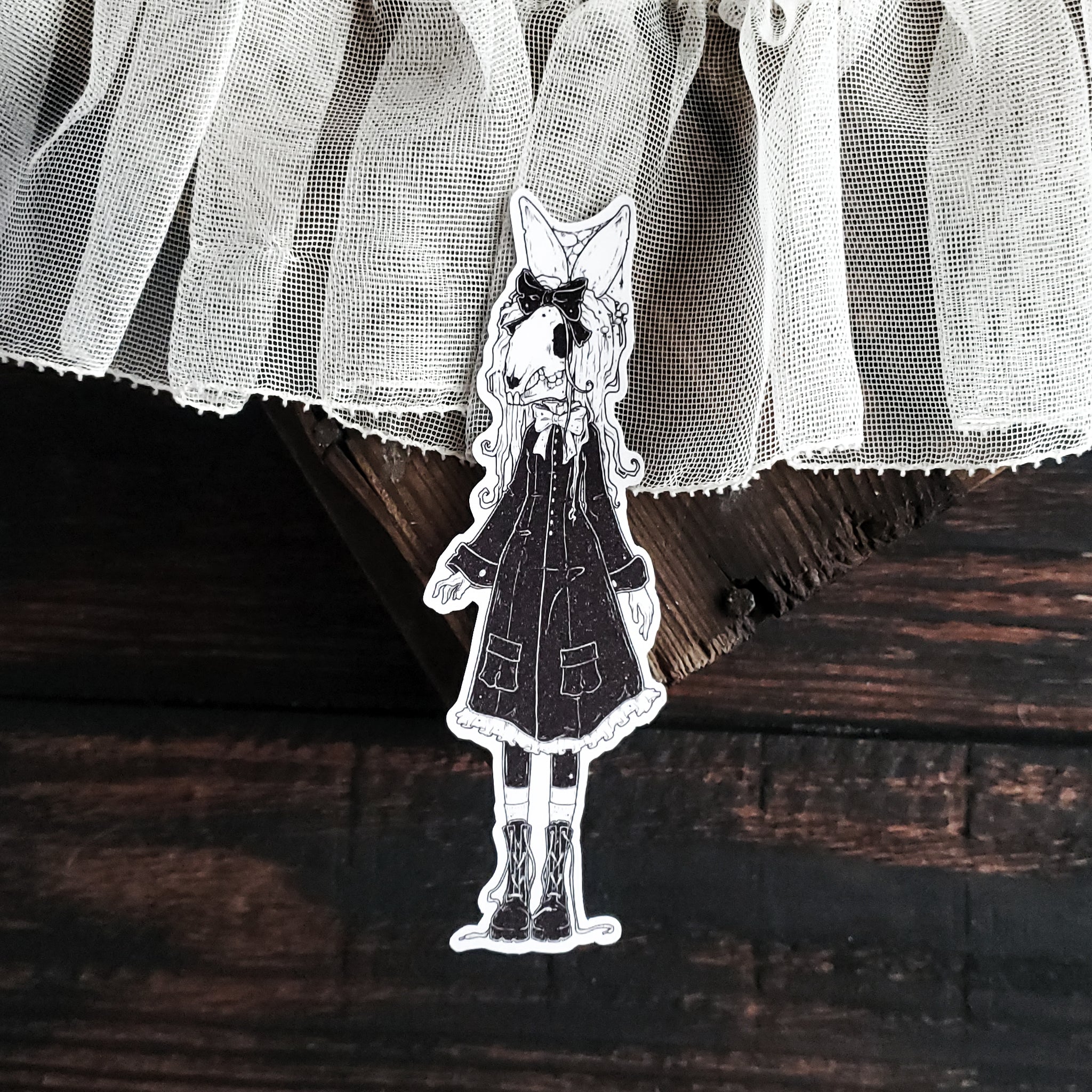 The Hare Girl Magnet
