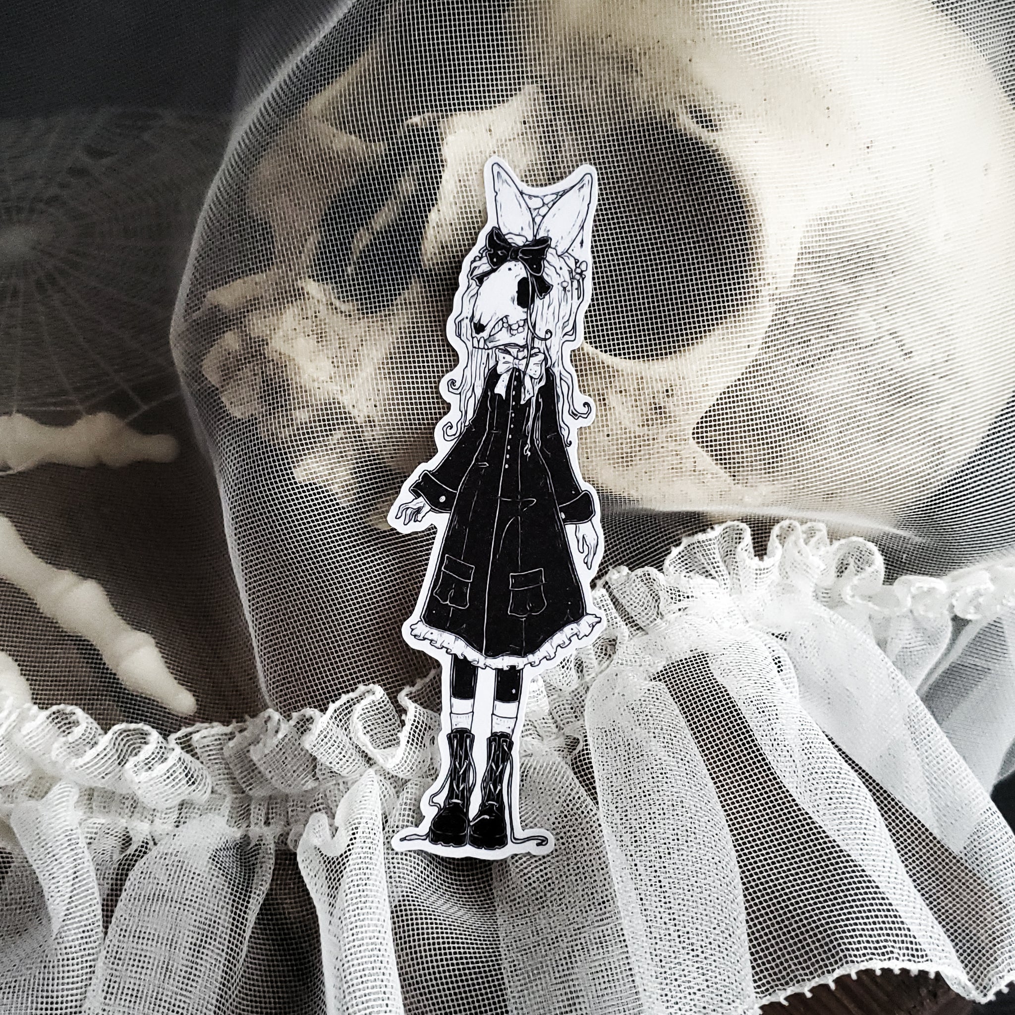 The Hare Girl Magnet