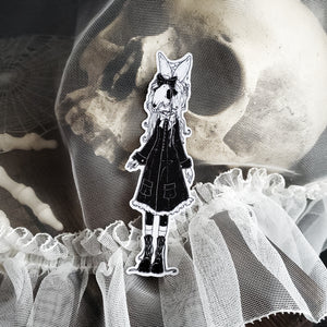 The Hare Girl Magnet