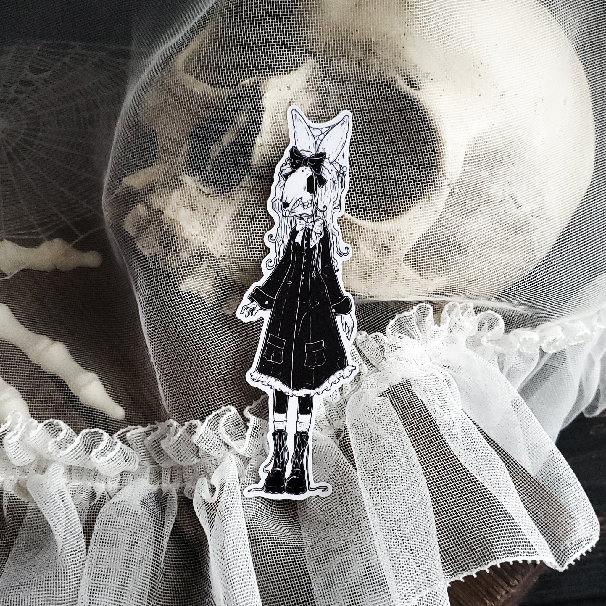 The Hare Girl Magnet