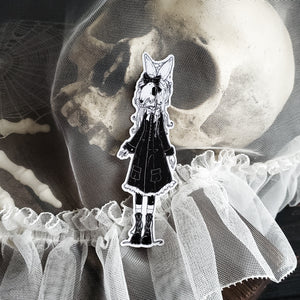 The Hare Girl Magnet