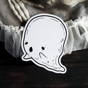 Dry Erase Ghost Holo Magnet