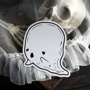 Dry Erase Ghost Holo Magnet