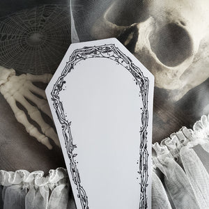 Dry Erase Coffin Thorn Magnet