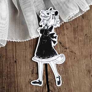 The Possum Girl Magnet
