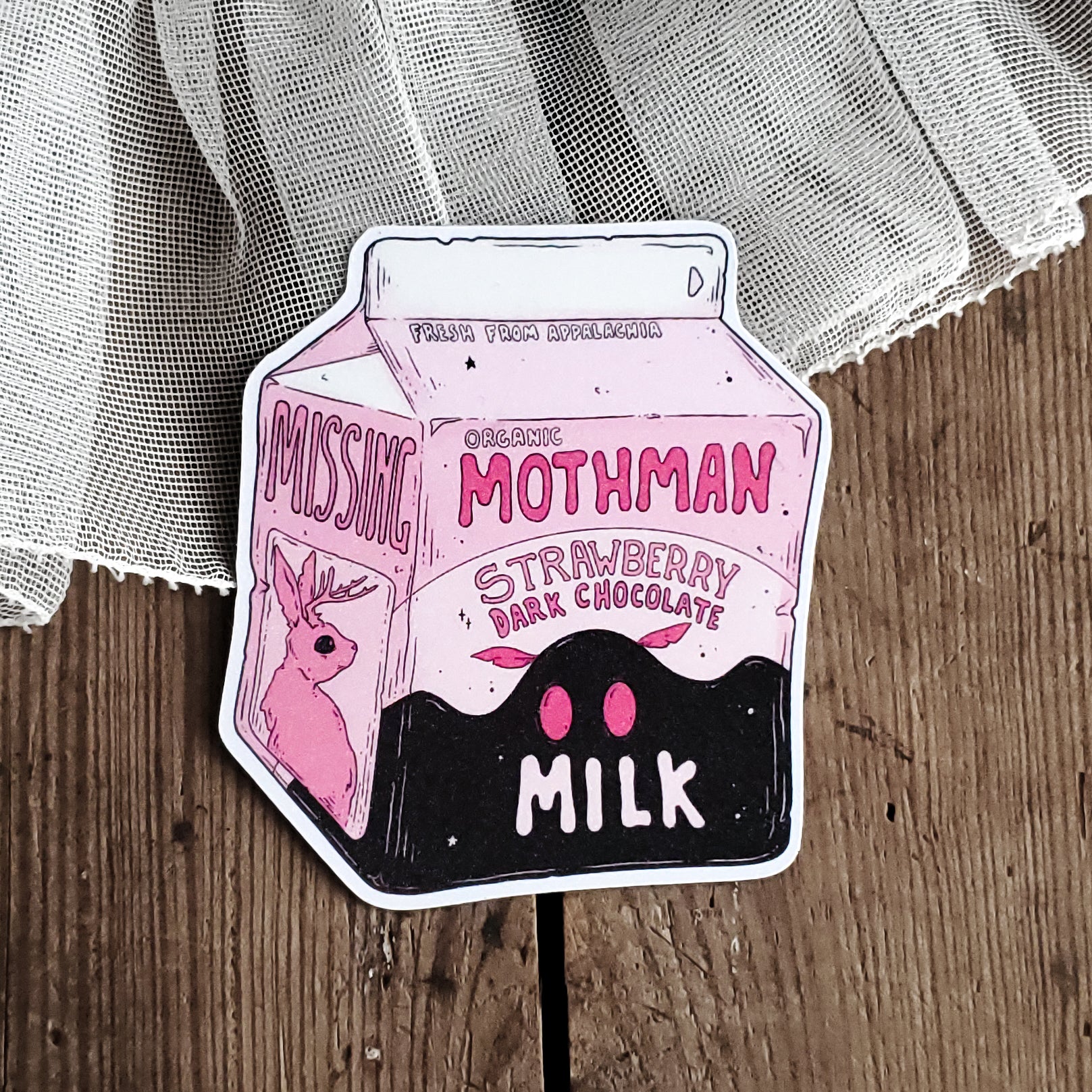 Mothman Milk Carton Magnet