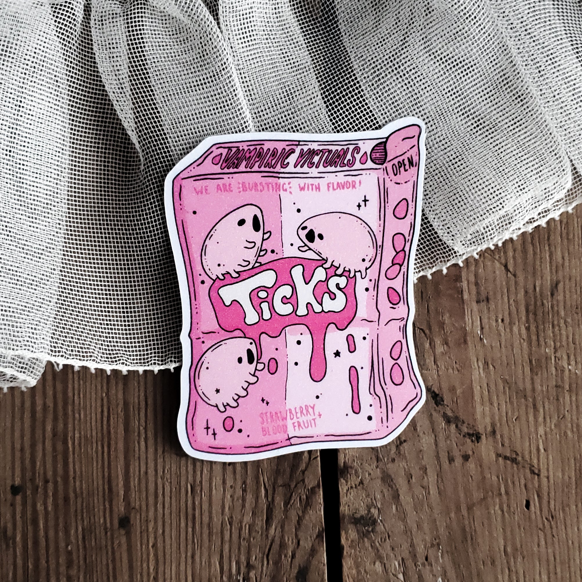 Vampire Candy Magnet - Ticks