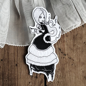 Coffee Banshee Ghost Magnet