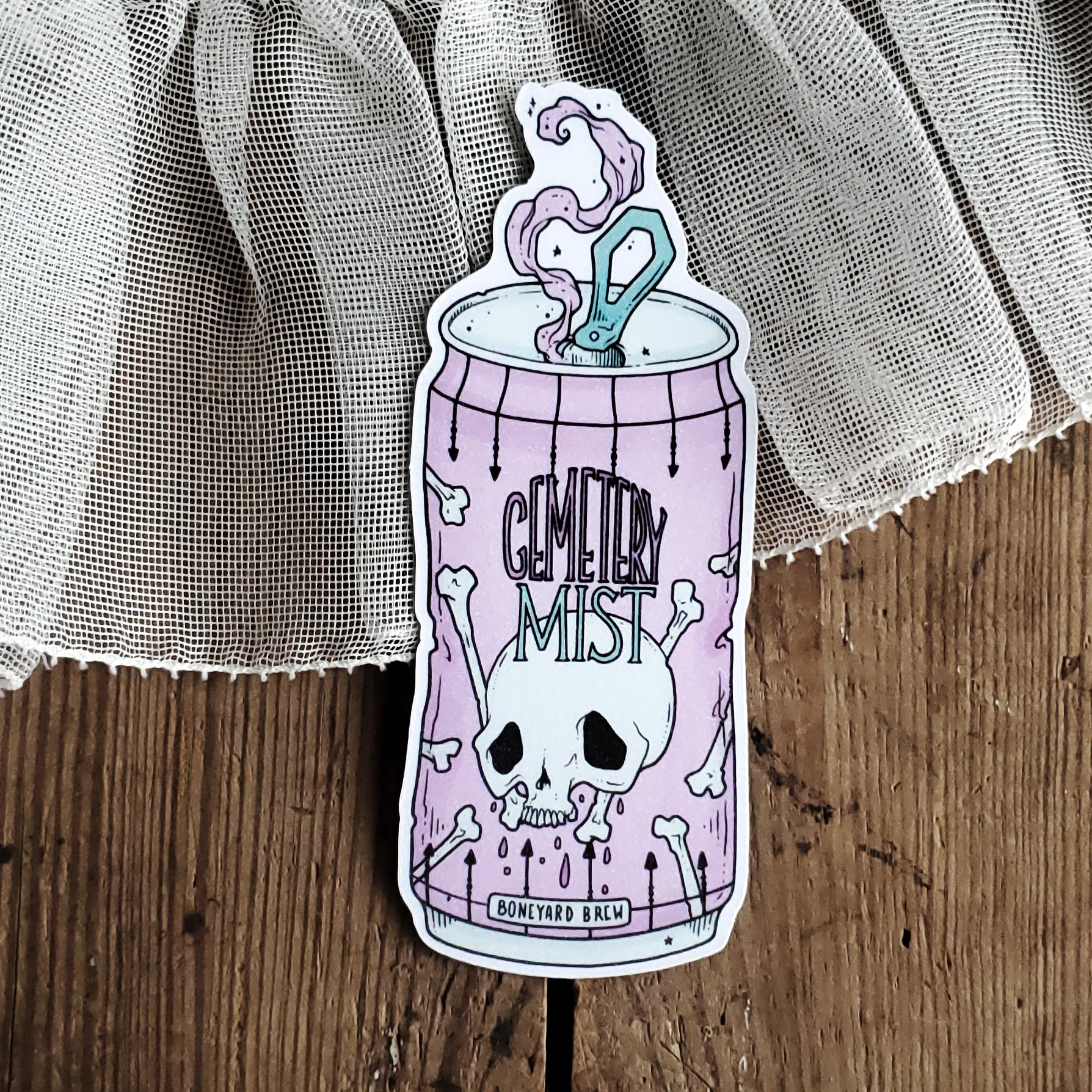 Bones Soda Can Magnet