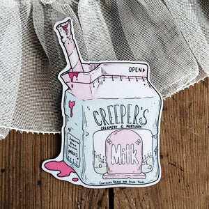 "Milk" carton Zombie Magnet