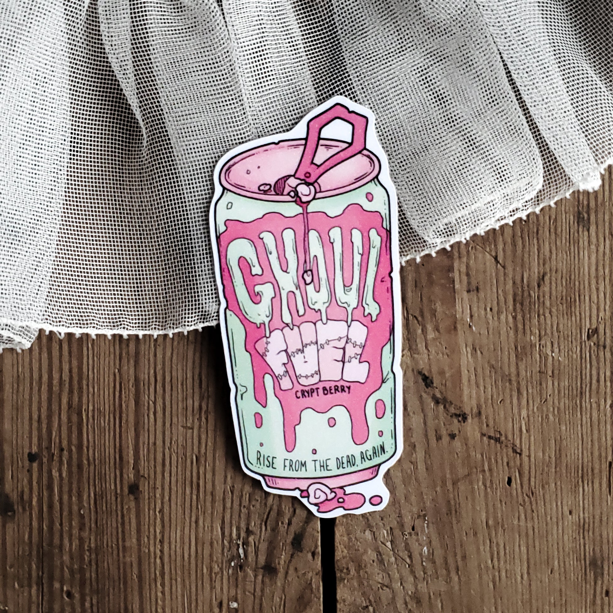 Ghoul Fuel Zombie Soda Magnet