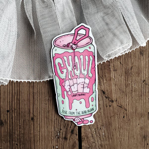 Ghoul Fuel Zombie Soda Magnet