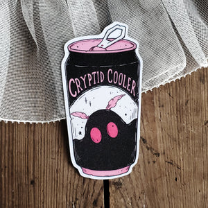 Cryptid Cooler Mothman Soda Magnet