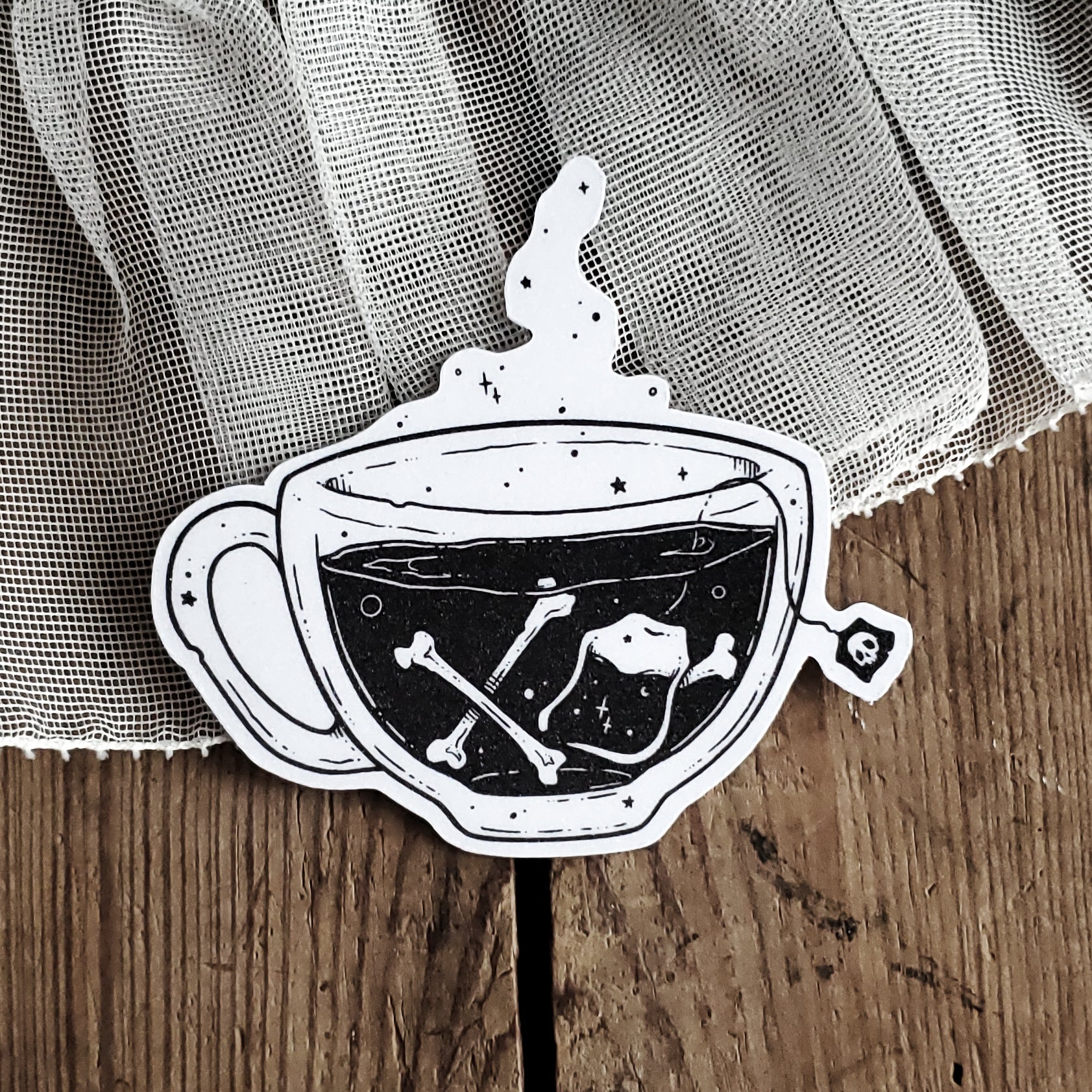 Bone Tea Magnet