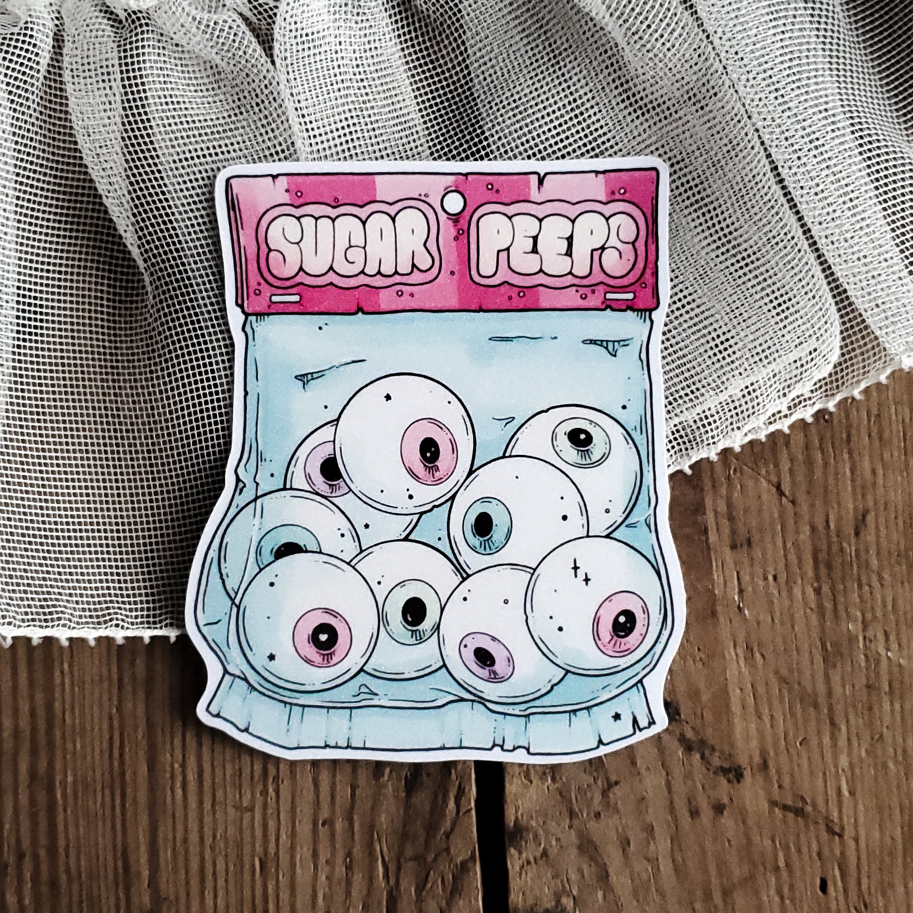 Eyeball Candy Zombie Magnet