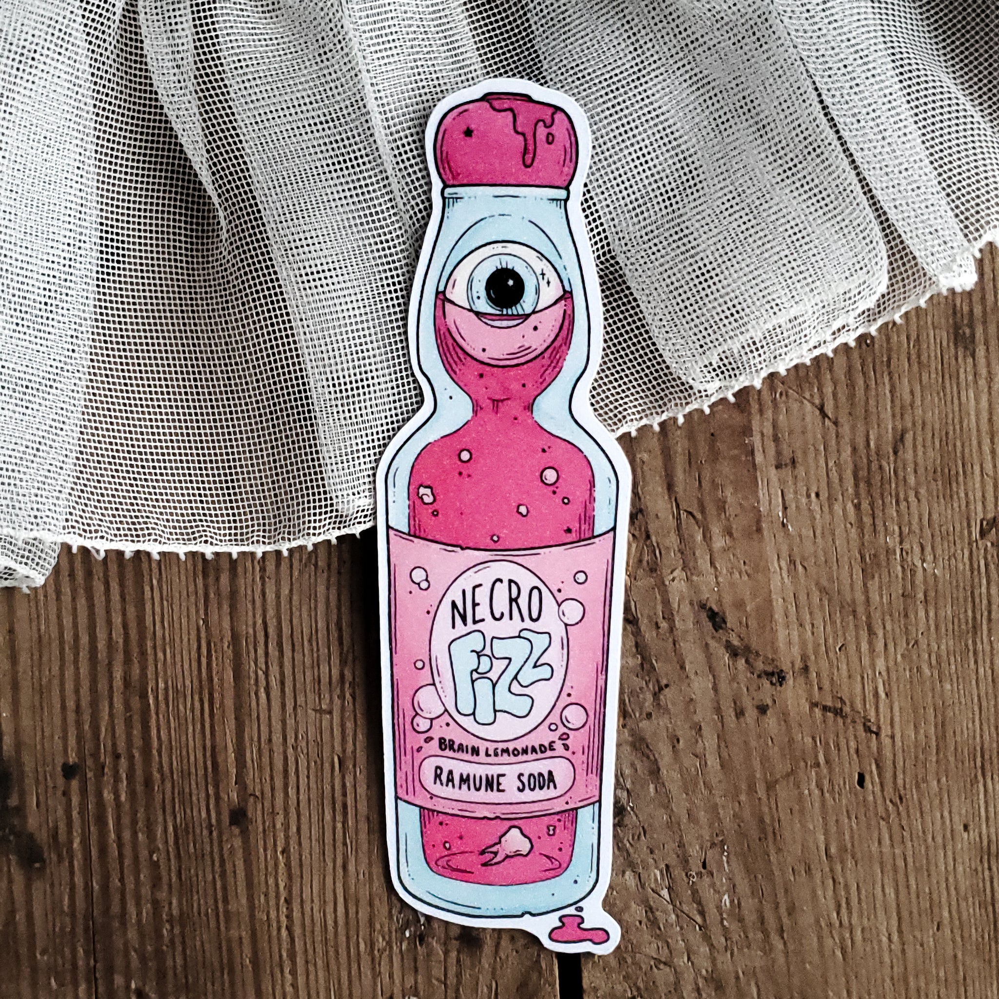 Ramune Zombie Soda Magnet