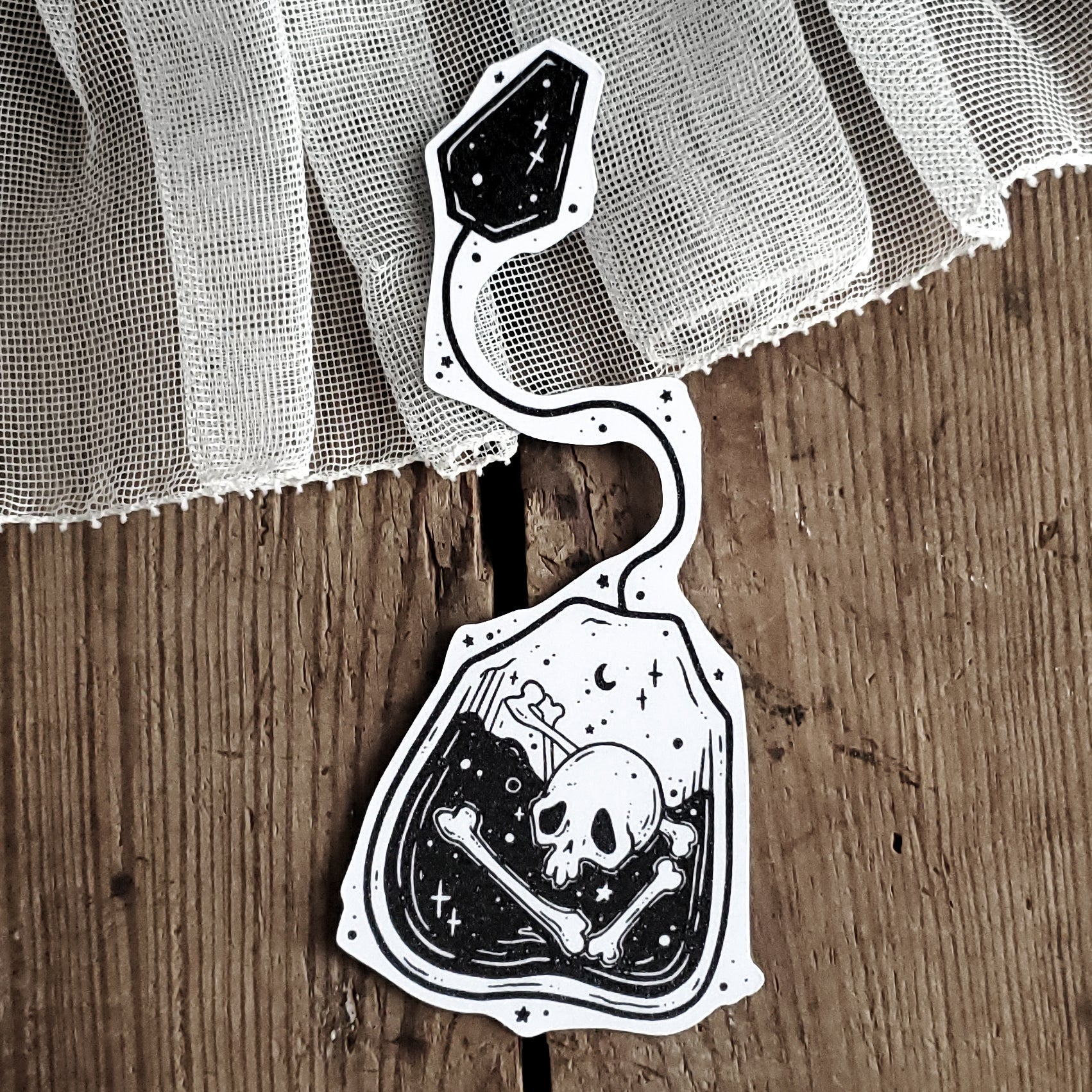 Bone Tea Bag Magnet