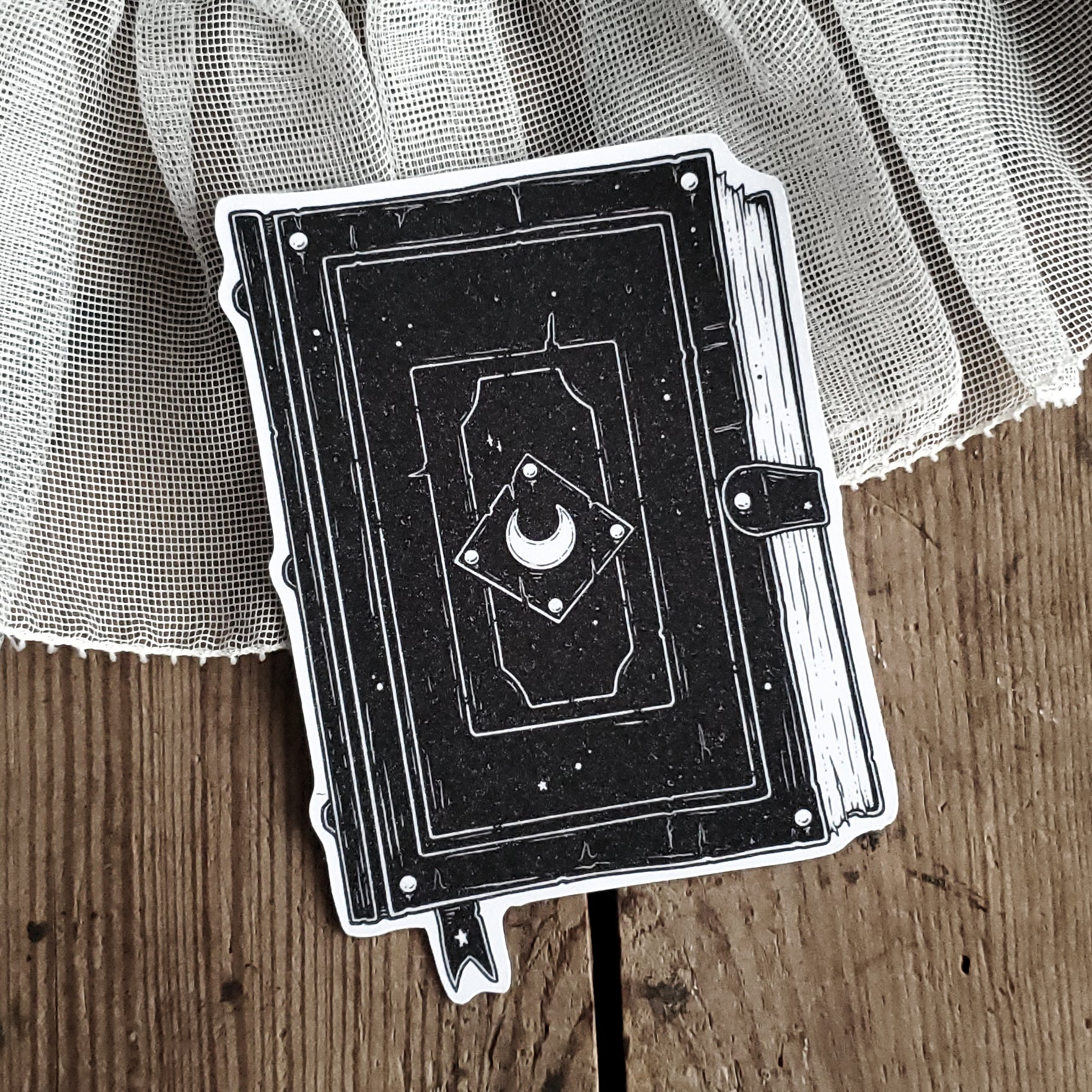 Moon Spell Book Magnet