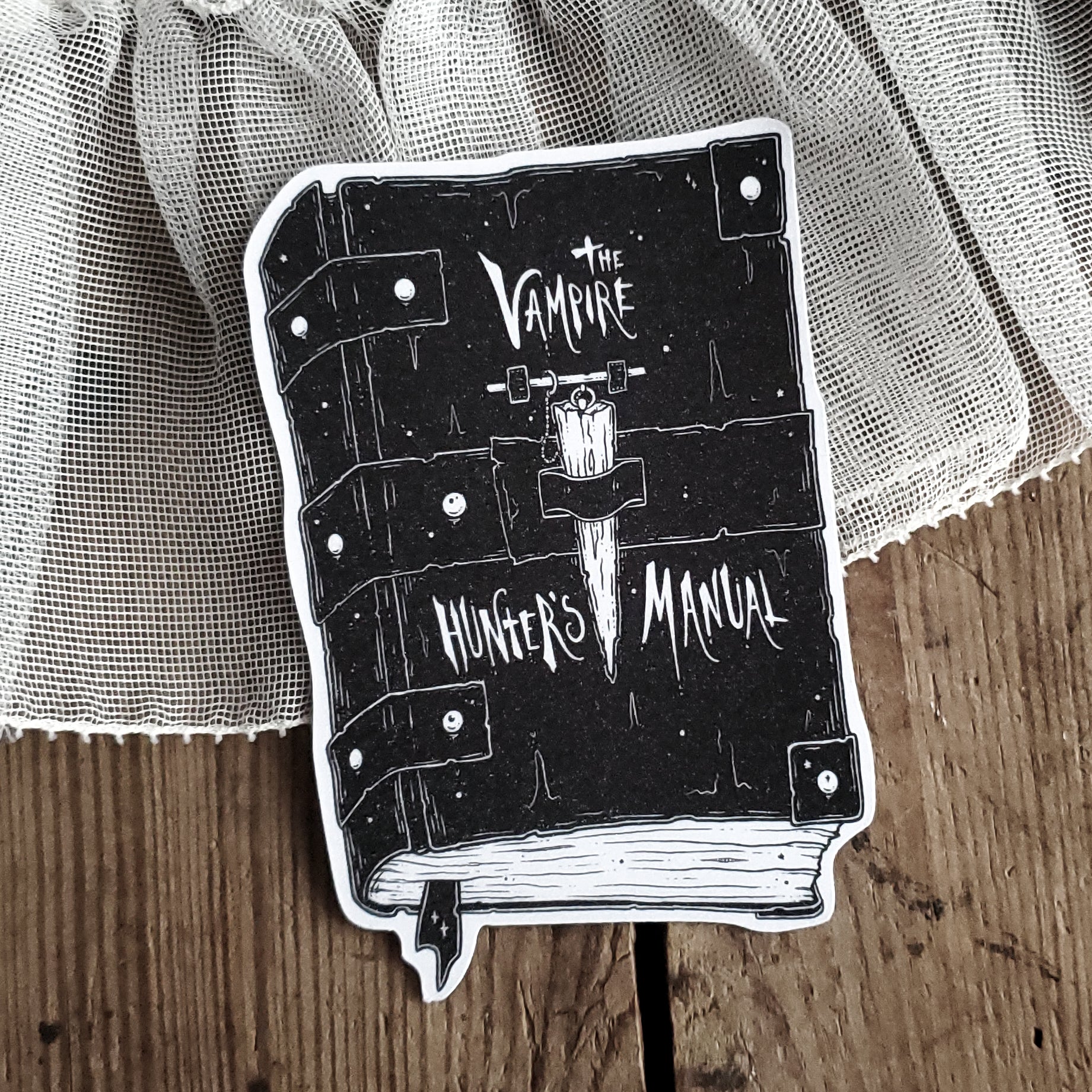 Vampire Hunter Book Magnet
