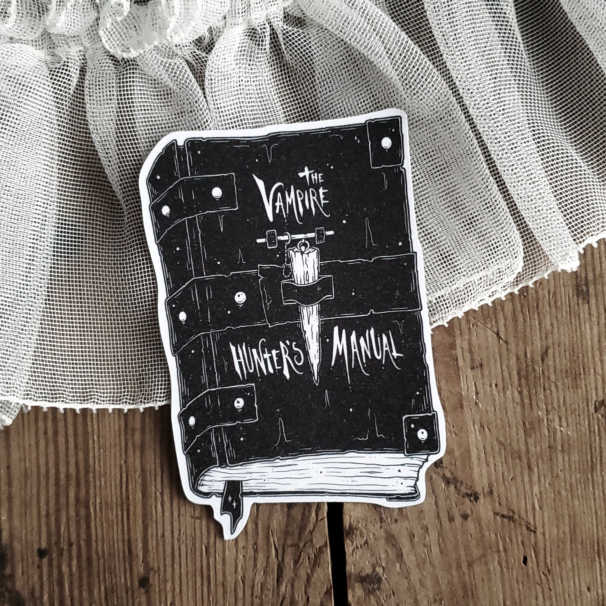 Vampire Hunter Book Magnet